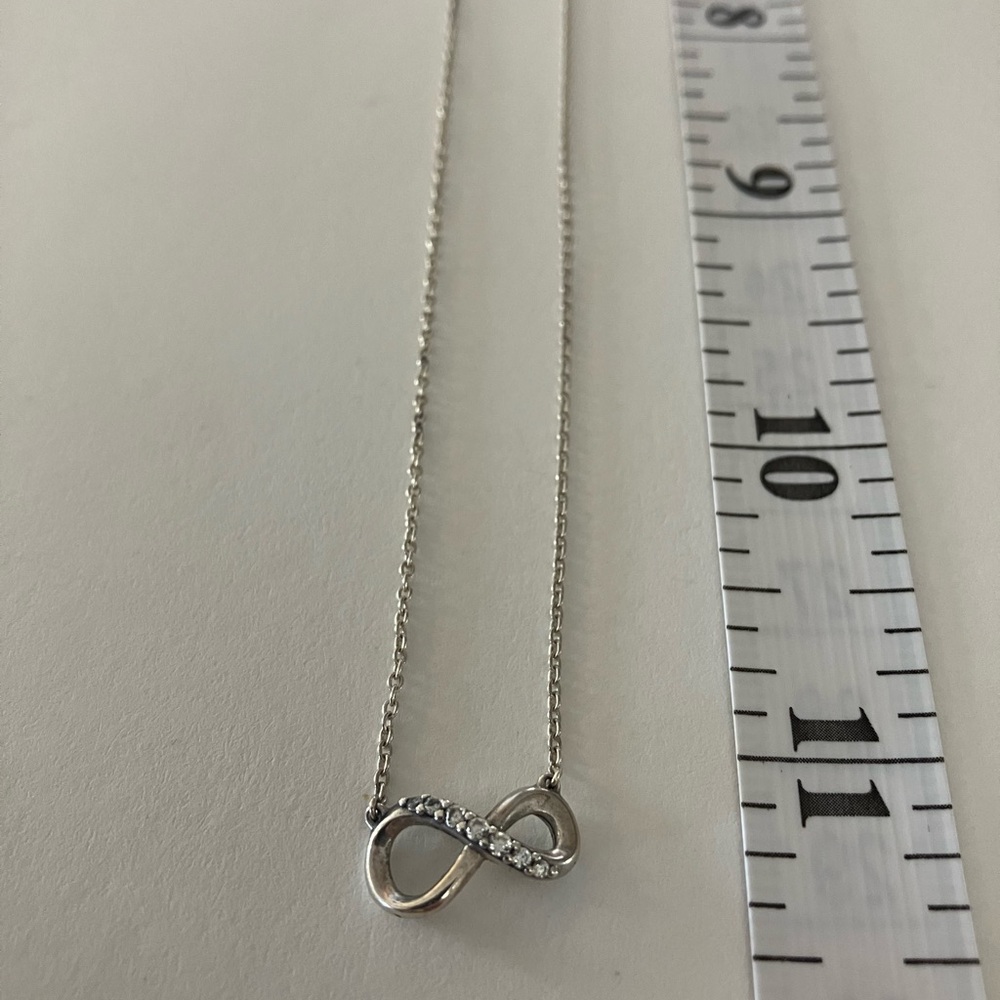 Pandora Silver Infinity Necklace